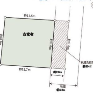 寝屋川市秦町　売り土地